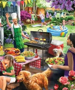 Outlet 😉 Vermont 🎅 Christmas Company 550 Pieces Backyard BBQ                           😀