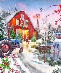 Budget ⭐ Vermont 🎁 Christmas Company 1000 Pieces 🎁 Christmas Skaters                    👍