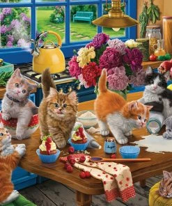 Coupon 🔔 Anatolian 1000 Pieces Kittens In The Kitchen 🛒