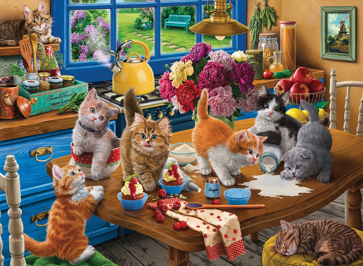 Coupon ๐ Anatolian 1000 Pieces Kittens In The Kitchen ๐
