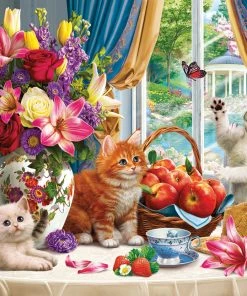 Outlet ⌛ Anatolian 260 Pieces Fluffy Kittens In The Living Room 🎁