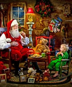 Buy 🧨 Vermont 🎁 Christmas Company 550 Pieces Santa's Visit ⭐