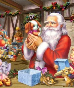 Coupon ❤️ Vermont 🎄 Christmas Company 100 Pieces Santa & Friends 🎁