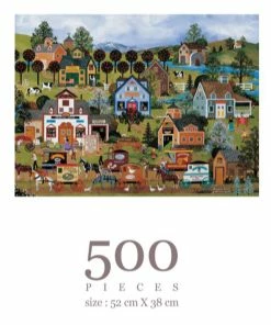 Hot Sale ❤️ Puzzlelife 500 Pieces Happy Shopping 🌟