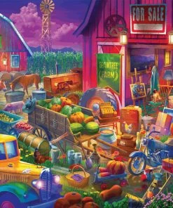 Best reviews of 😍 Brain Tree 1000 Pieces Dusky Barn 🔔