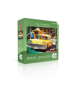 New ✨ New York Puzzle Co 100 Pieces Car Camping - 1958 Brookwood Wagon Mini Puzzle 🧨