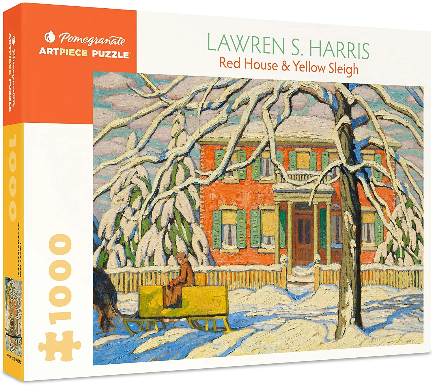 Brand new π₯ Pomegranate 1000 Pieces Red House And Yellow Sleigh π - Image 2