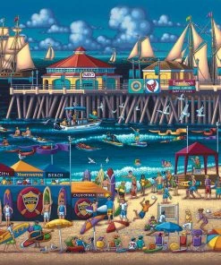 Best reviews of 😍 Dowdle Folk Art 500 Pieces Huntington Beach 🧨