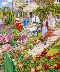 Discount 🔥 Gibsons 500 Pieces The Florist’s Round 💯