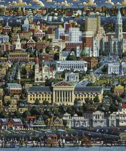 Cheap 💯 Dowdle Folk Art 500 Pieces Philadelphia 🔔