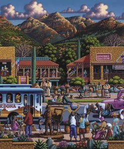 Buy 🥰 Dowdle Folk Art 500 Pieces Sedona 🛒