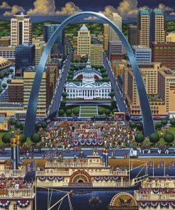 Best reviews of ✨ Dowdle Folk Art 500 Pieces St. Louis 👍