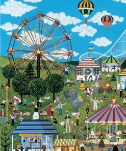 Hot Sale 😍 Tomax Puzzles 1000 Pieces Carnival Time In Willow Bend 🤩