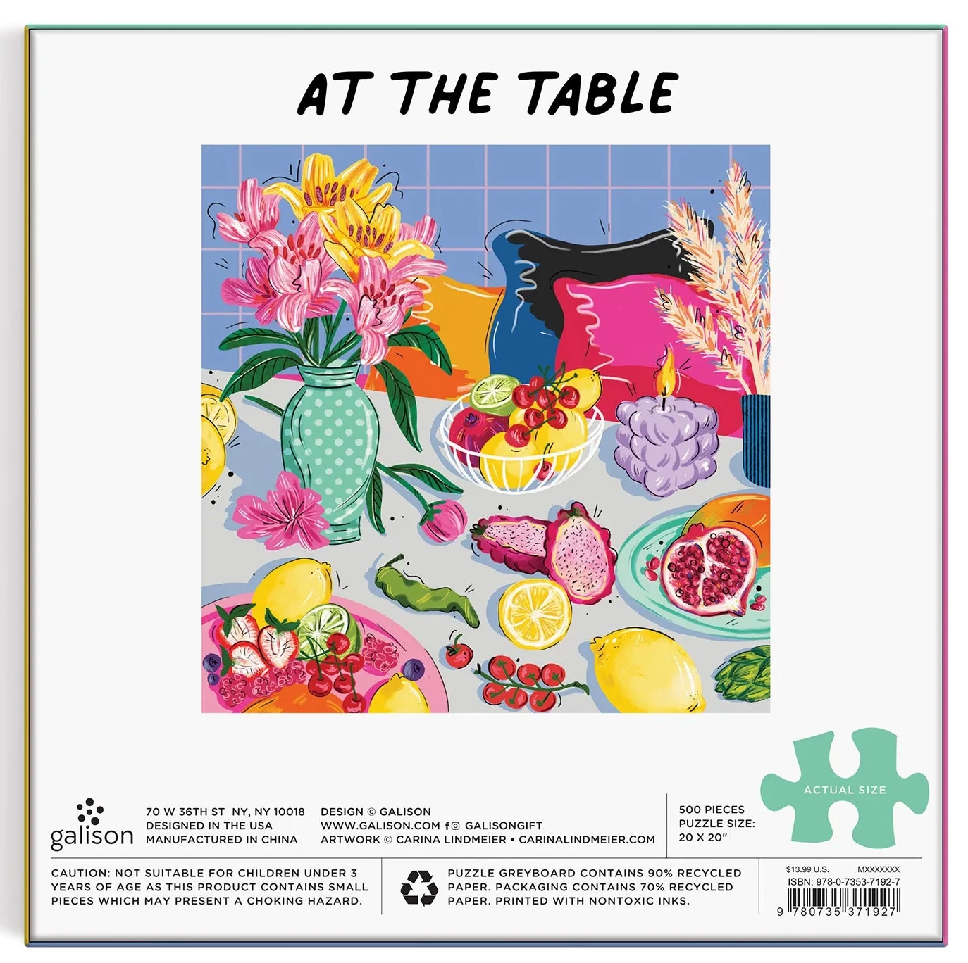 Cheapest โญ Galison 500 Pieces At The Table ๐ - Image 3