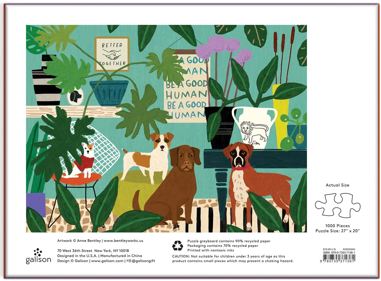 Coupon ๐ Galison 1000 Pieces Better Together ๐ - Image 3