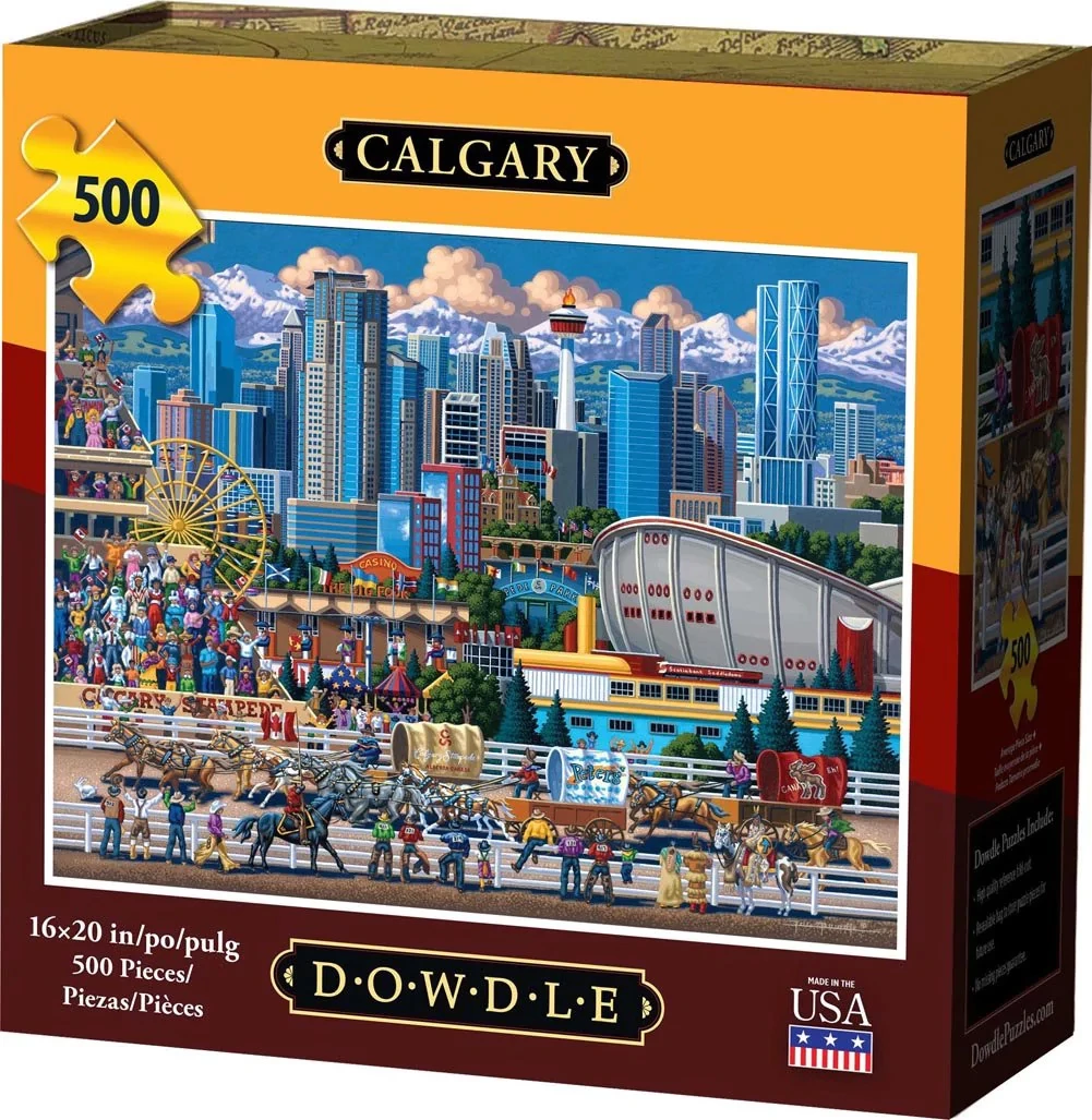 Hot Sale ๐ฅฐ Dowdle Folk Art 500 Pieces Calgary โค๏ธ - Image 2