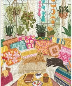 Discount 🔥 Galison 1000 Pieces Serenity Meow ✔️