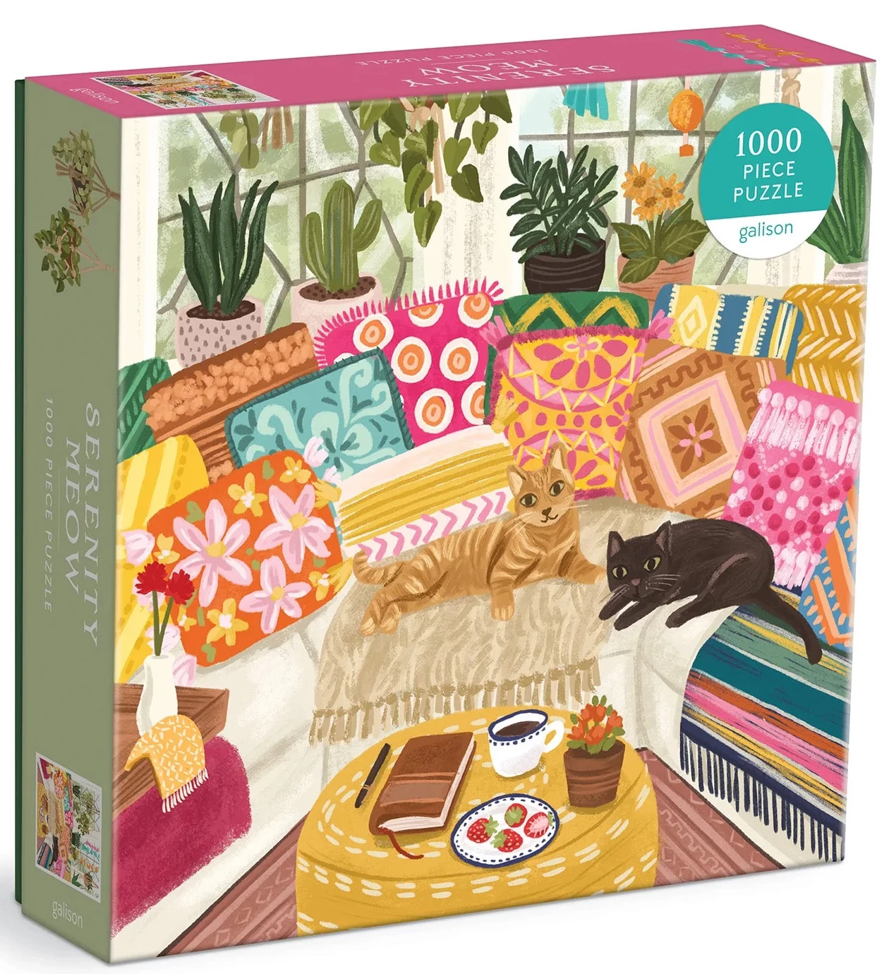 Discount π₯ Galison 1000 Pieces Serenity Meow βοΈ - Image 2