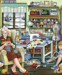 Cheap 🛒 Falcon 1000 Pieces Granny's Sewing Room 🎁