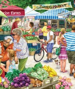 Top 10 👏 Vermont 🎄 Christmas Company 1000 Pieces Farmer's Market 🌟